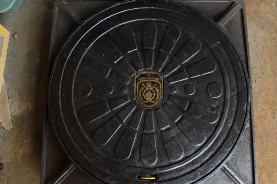 proyek manhole cover sangatta kaltim